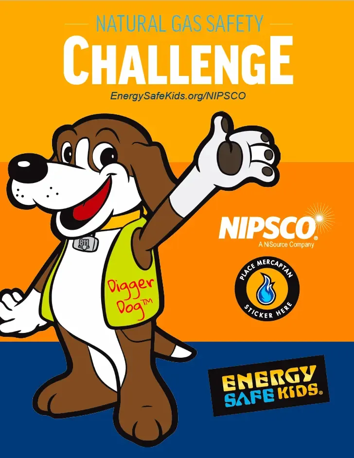 Student booklet cover art for NIPSCO