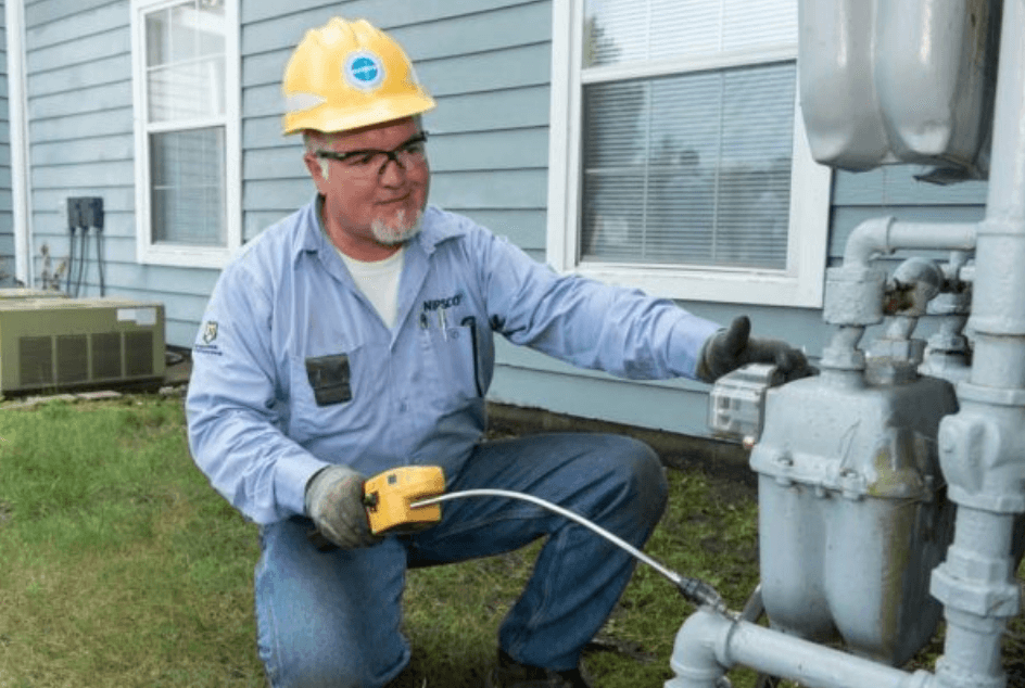 Natural Gas worker 