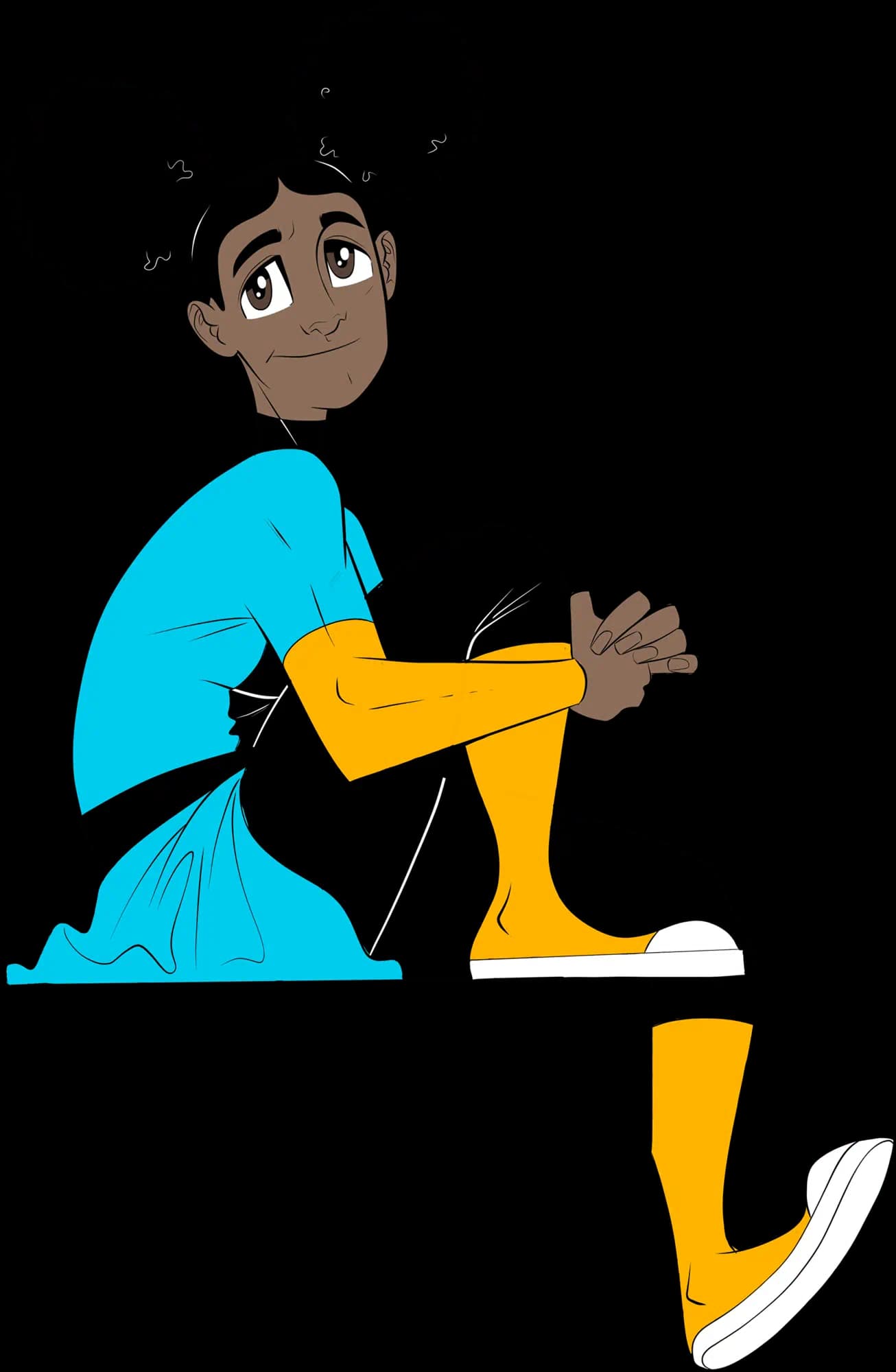 Character posing - contact