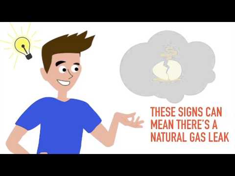 How to recognize a Natural Gas leak