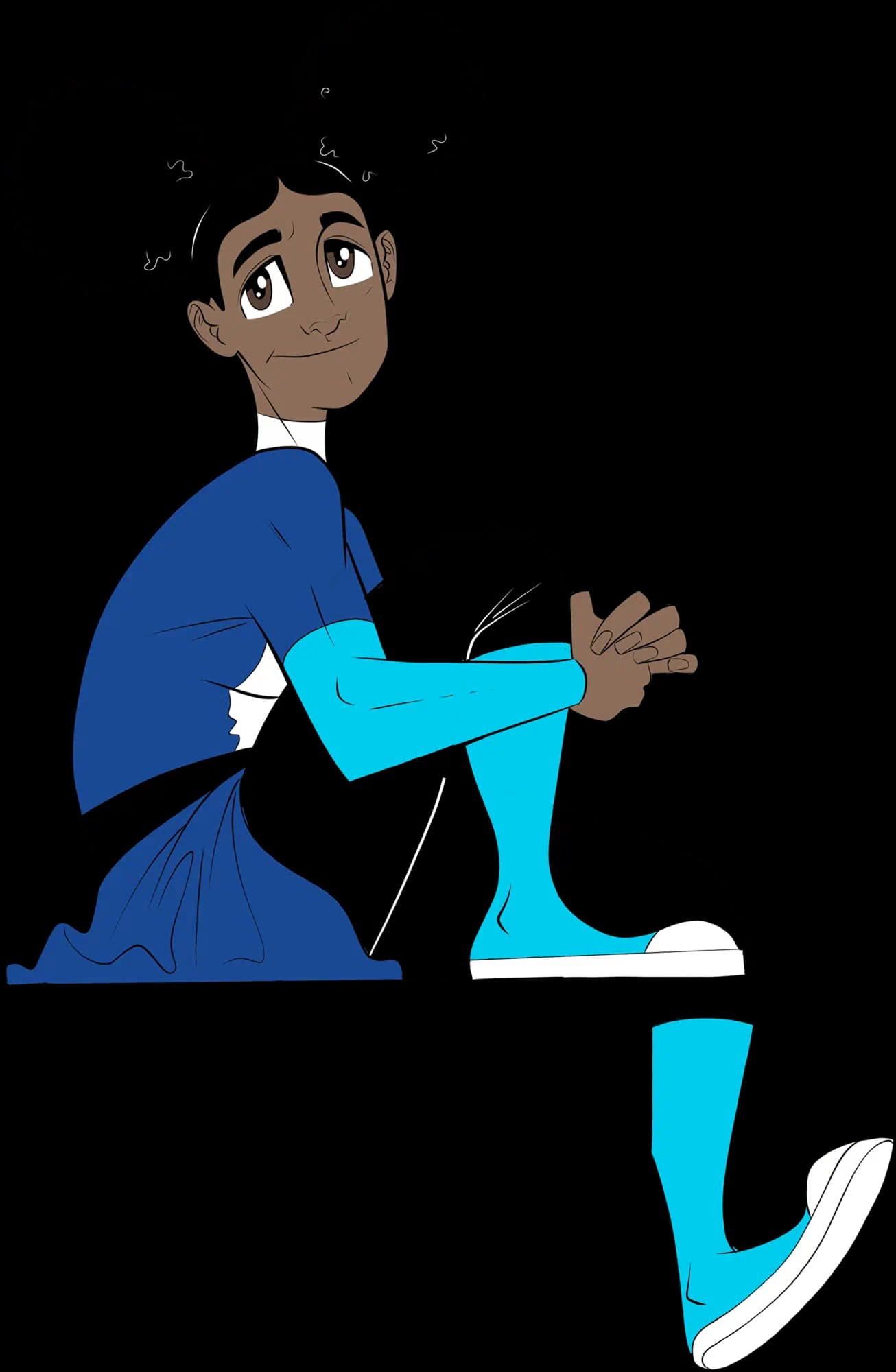 Character posing - contact